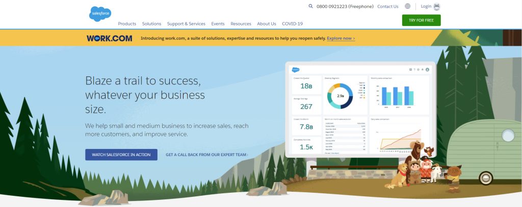 Salesforce-Demo-CTA SalesForce Call To Action