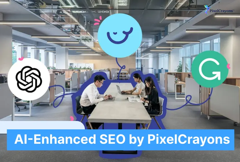 AI enhanced seo by PixelCrayons