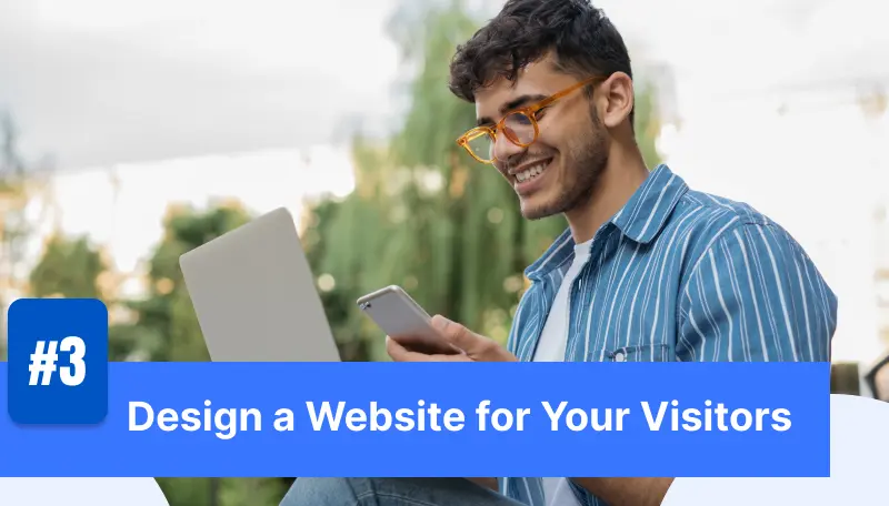 Build Website for Visitors