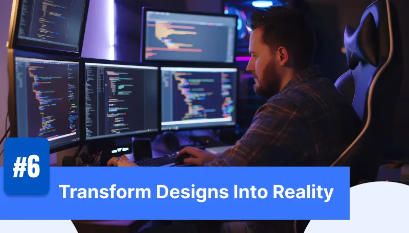 Designs into a Fully Functional Website