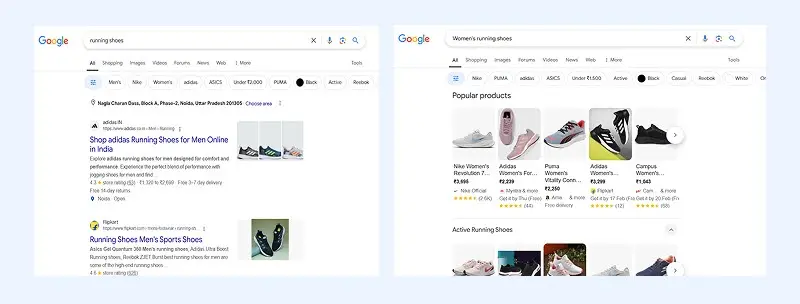 faceted navigation