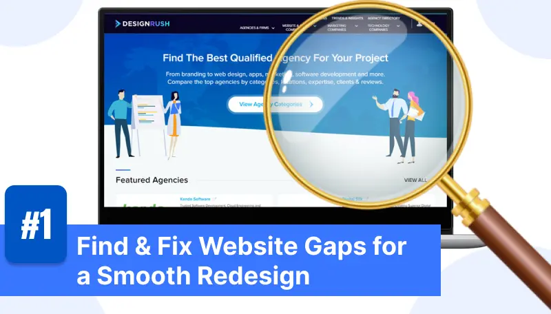Find and Fix Website Gaps for a Smooth Redesign