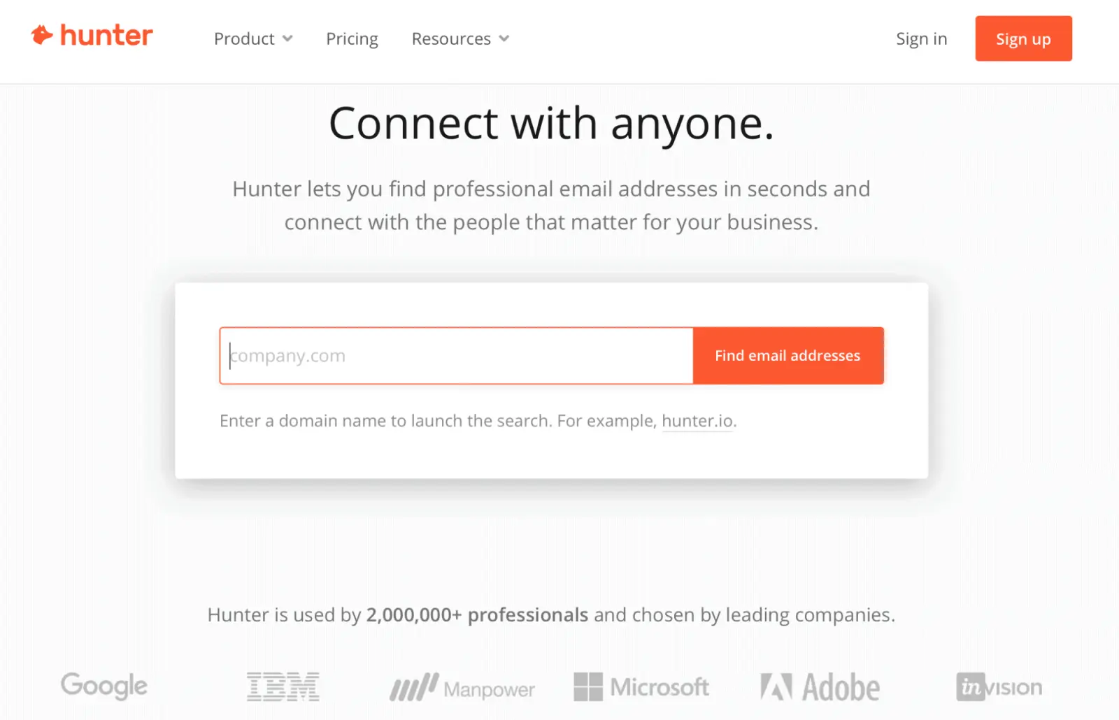 Hunter.io