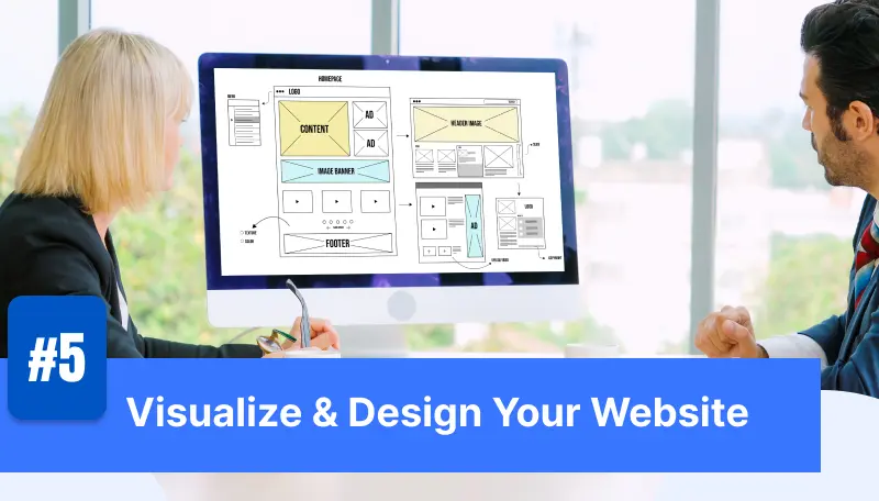 visualize and design website